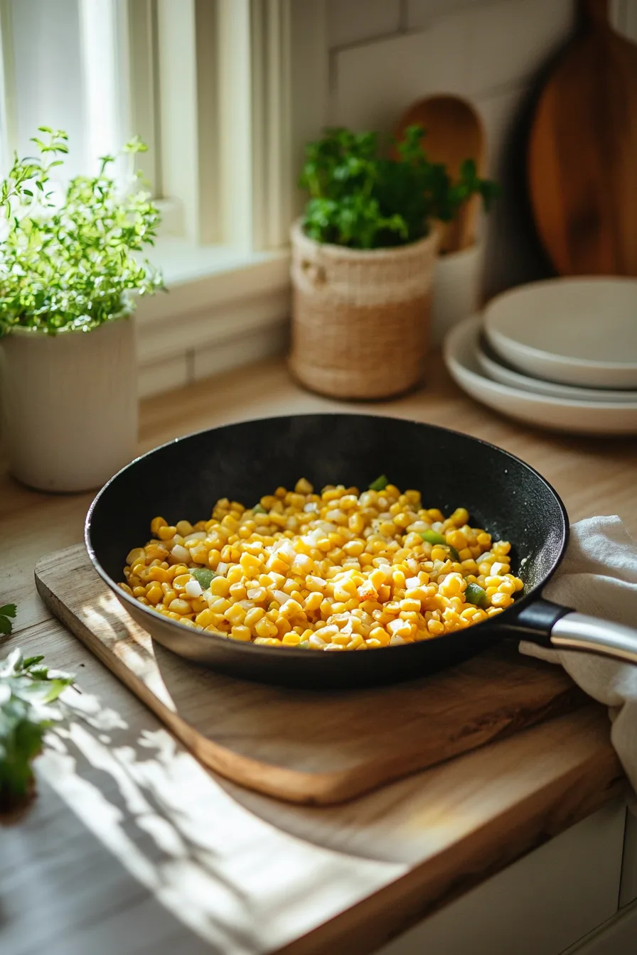 Skillet Fried Corn