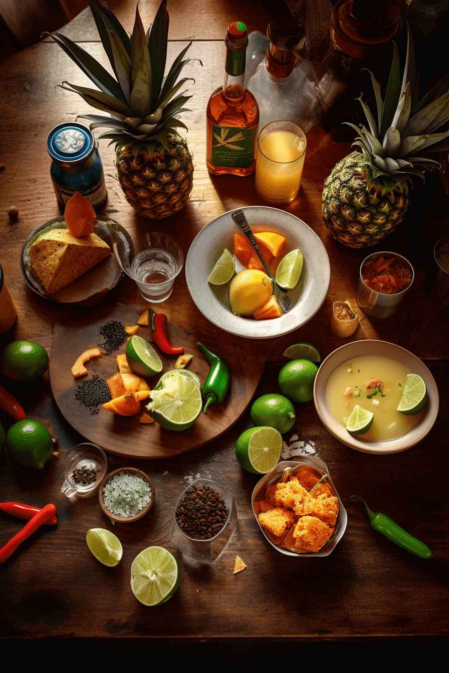Spicy Smoked Pineapple Margarita