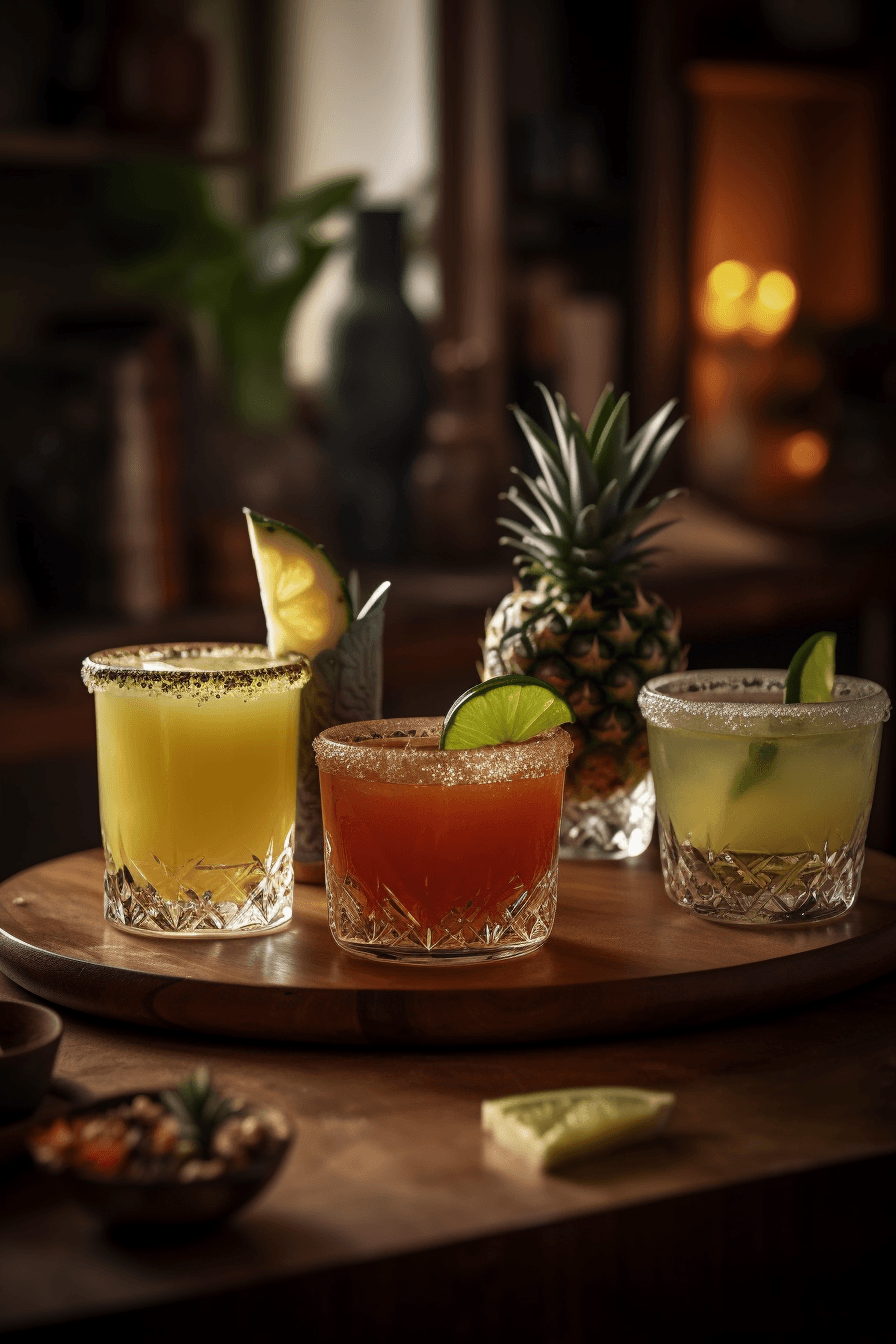 Spicy Smoked Pineapple Margarita