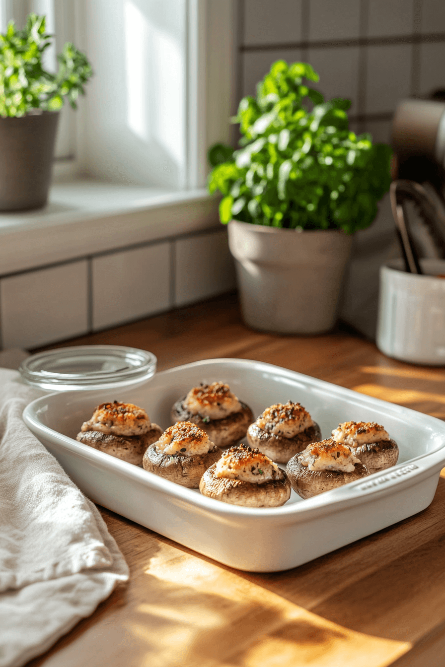 Irresistible Stuffed Mushrooms: A Simple Recipe For Flavorful Appetizer Delight 12 Stuffed Mushrooms