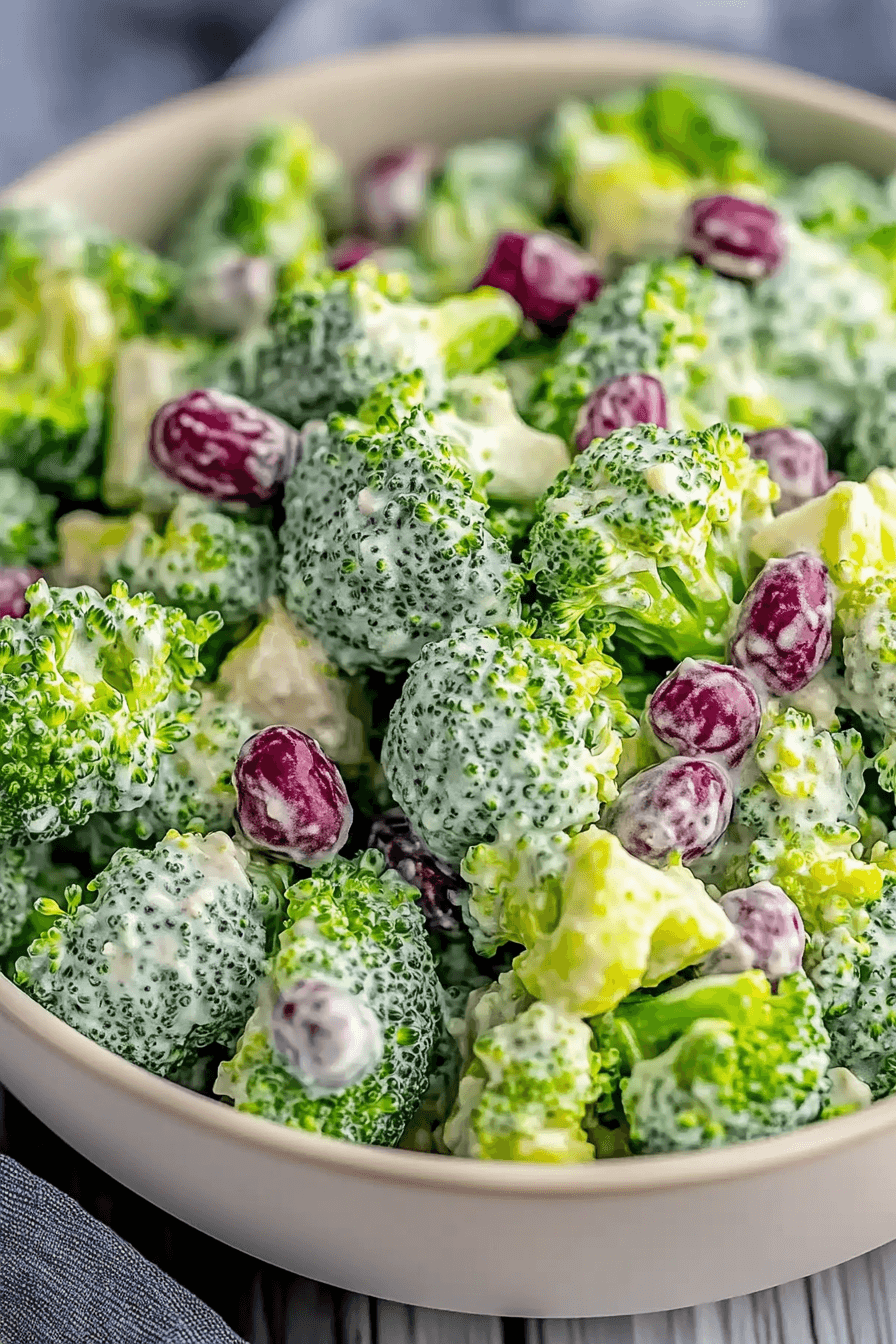Vegan Broccoli Salad