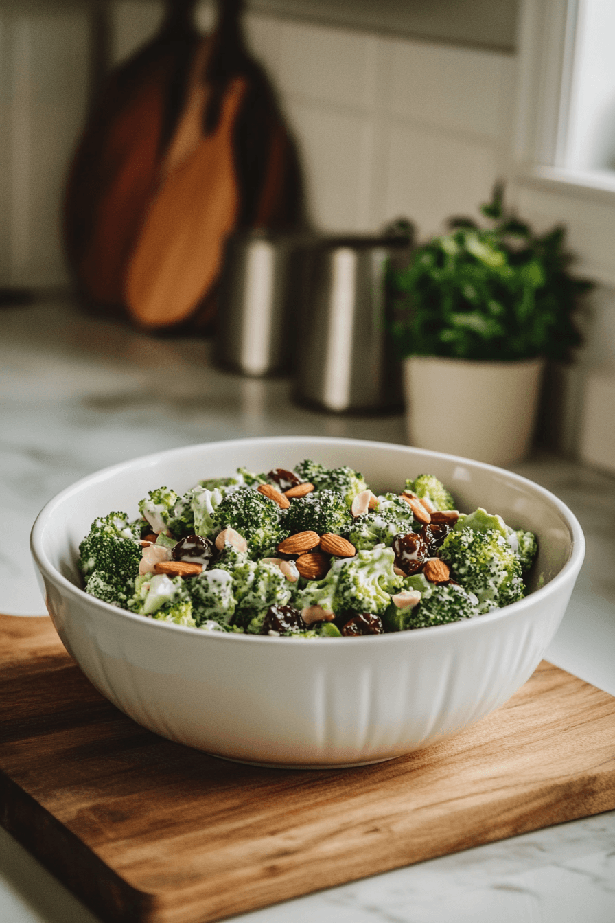 Vegan Broccoli Salad