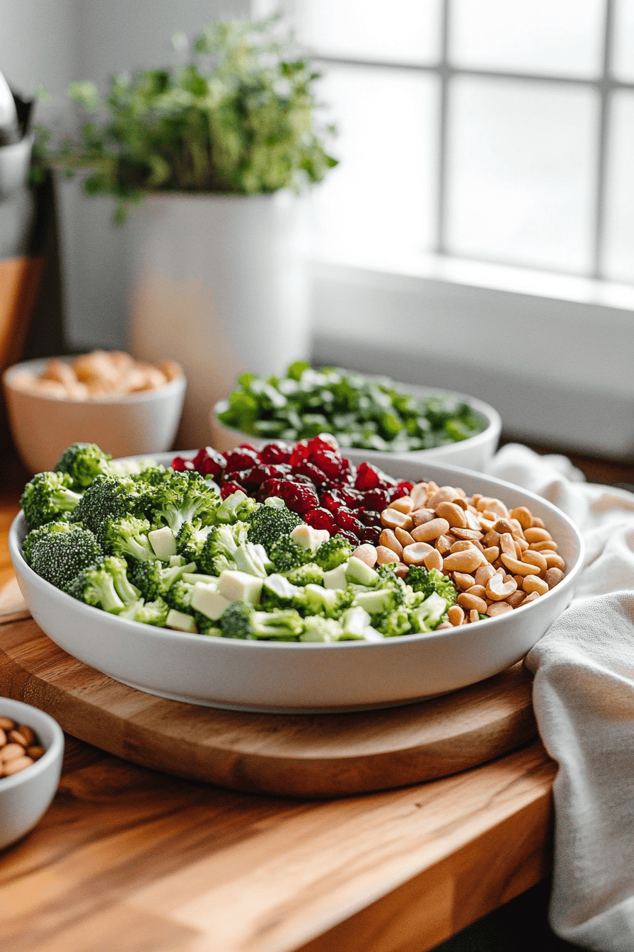 Vegan Broccoli Salad