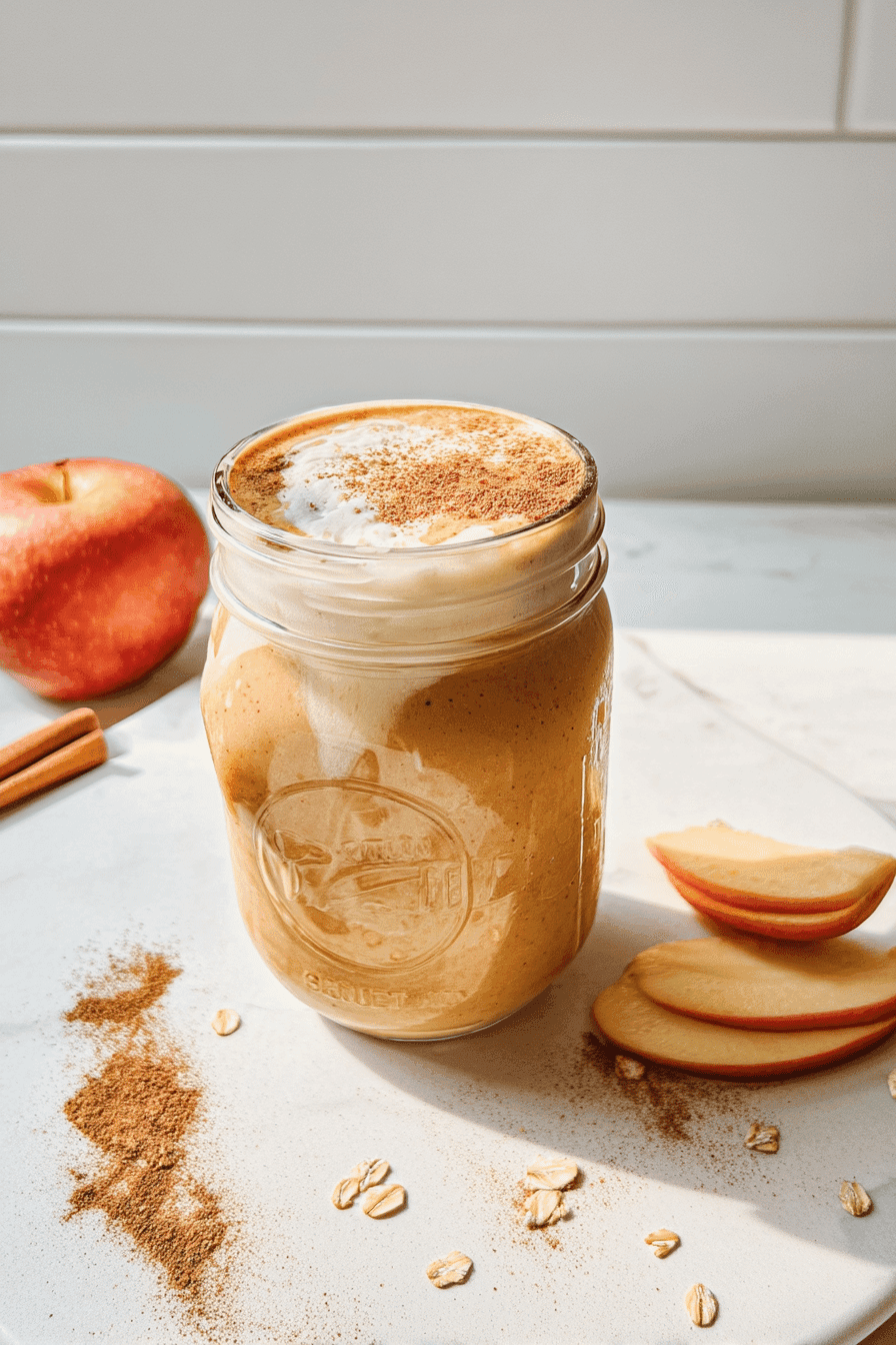 Apple Cinnamon Protein Smoothie