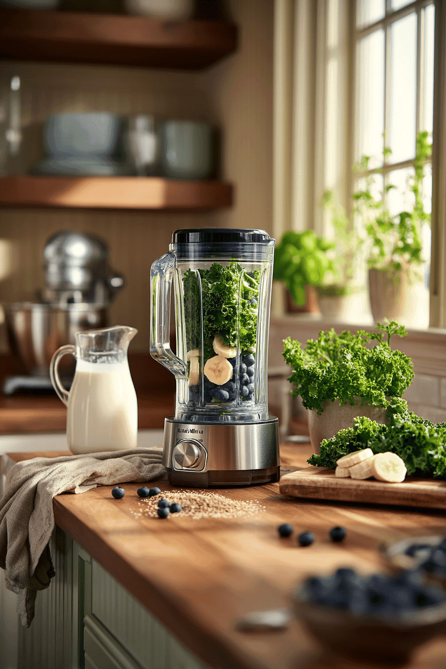 Blueberry Kale Smoothie