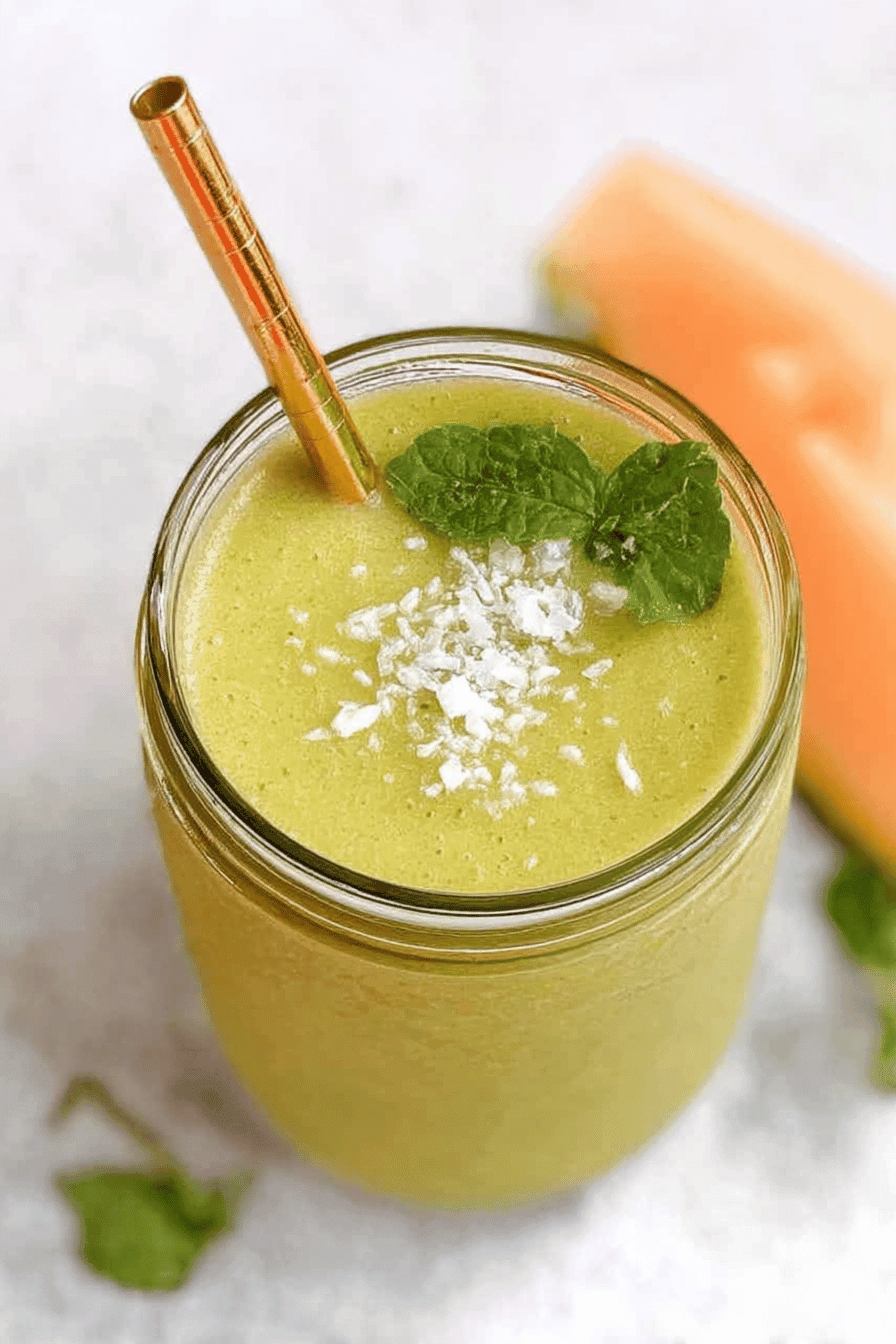 Cantaloupe Melon Smoothie