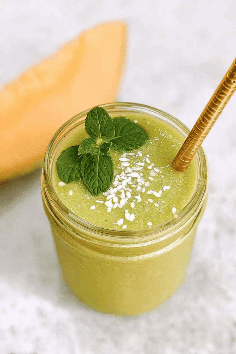 Cantaloupe Melon Smoothie
