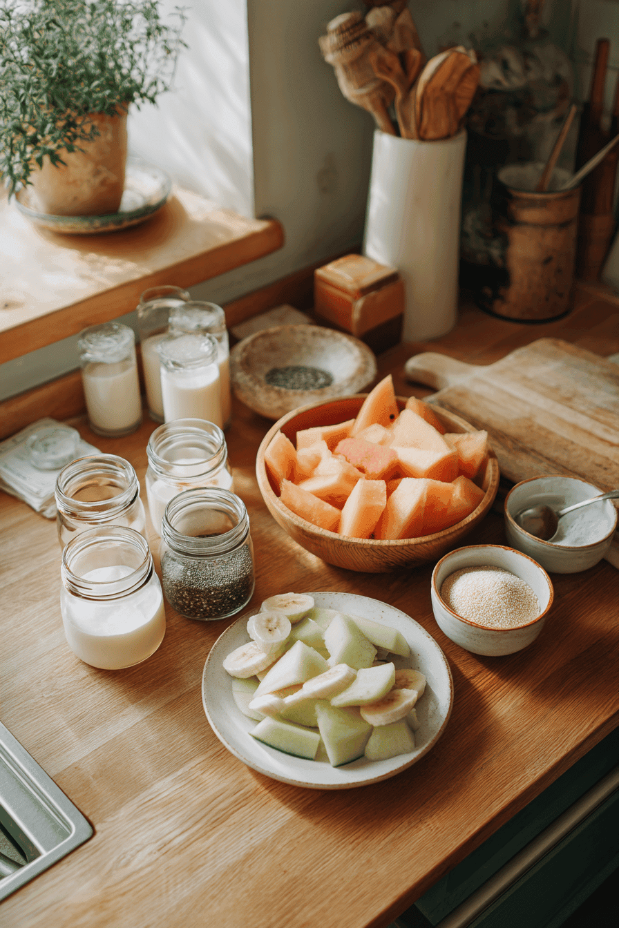 Cantaloupe Melon Smoothie