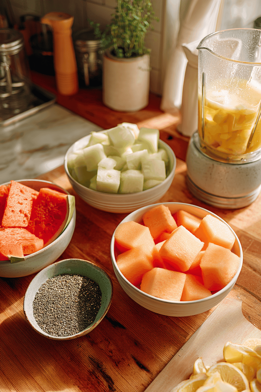 Cantaloupe Melon Smoothie