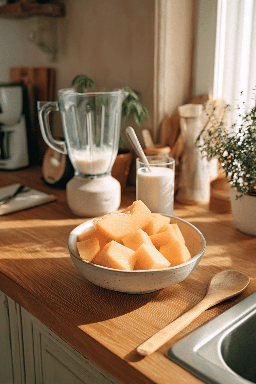 Cantaloupe Melon Smoothie