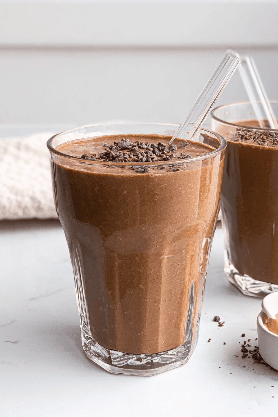 Chocolate Peanut Butter Smoothie
