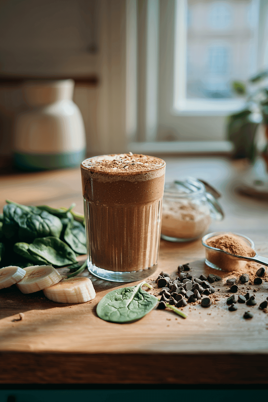 Chocolate Peanut Butter Smoothie