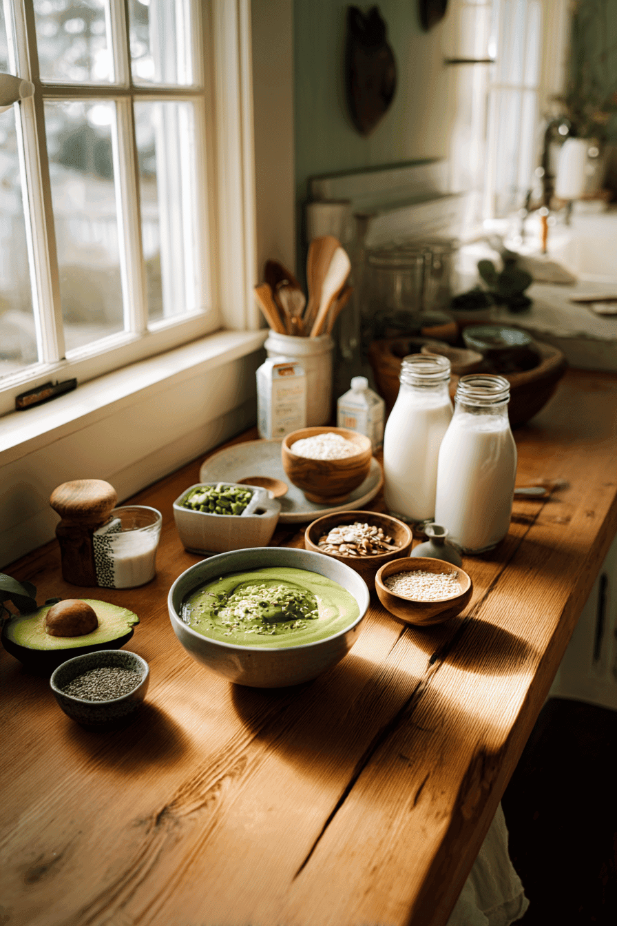 Fresh And Vibrant Green Smoothie Bowl Recipe For A Healthy Start 9 Green Smoothie Bowl