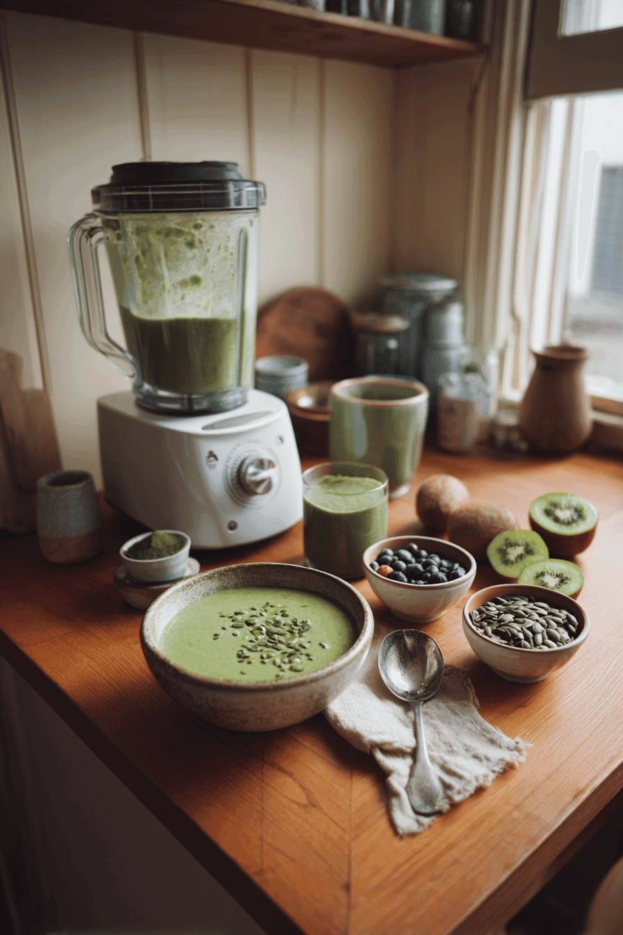 Fresh And Vibrant Green Smoothie Bowl Recipe For A Healthy Start 10 Green Smoothie Bowl