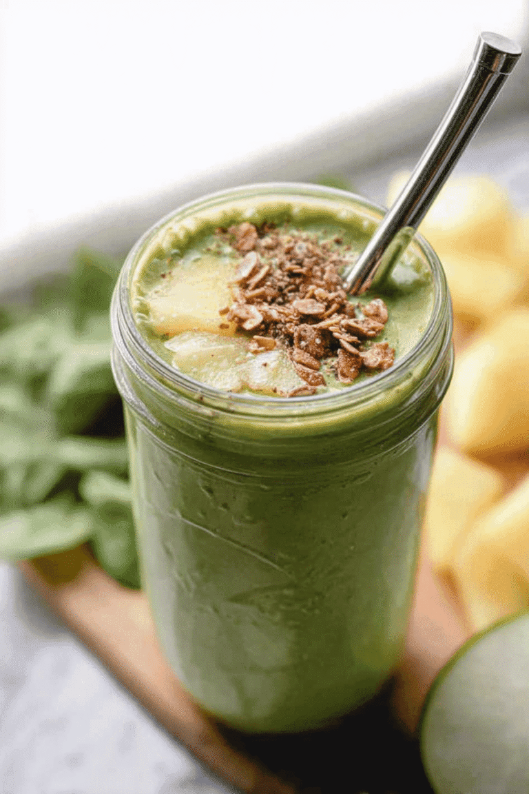 Hidden Veggie Pineapple Green Smoothie 2.Png