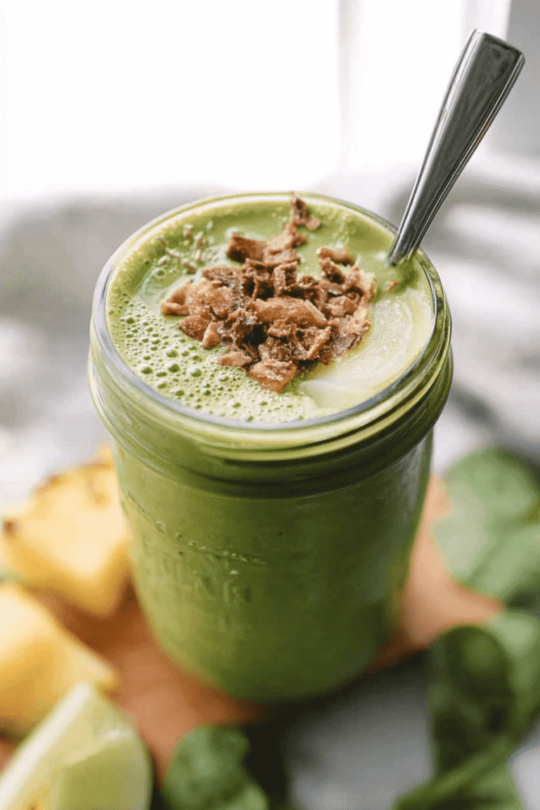 Hidden Veggie Pineapple Green Smoothie 2.Png