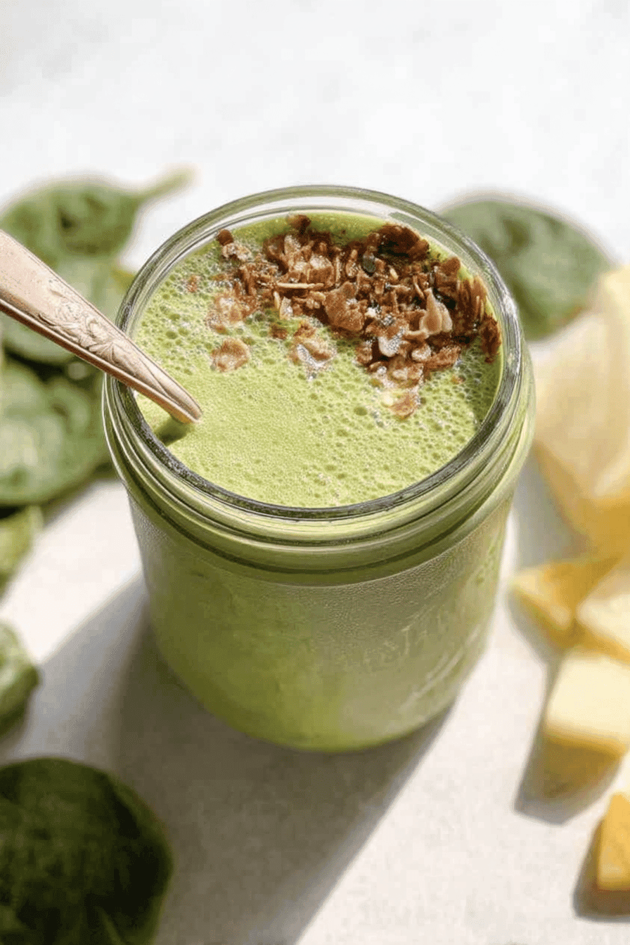 Hidden Veggie Pineapple Green Smoothie