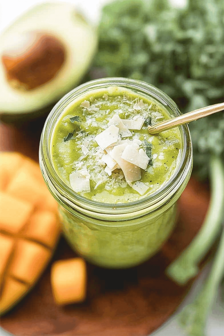 Mango Matcha Green Smoothie