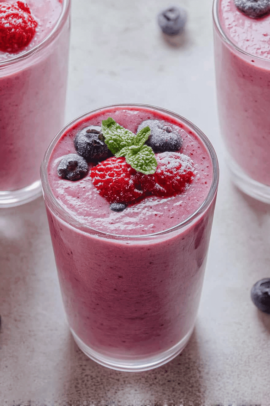 Mixed Berry Smoothie