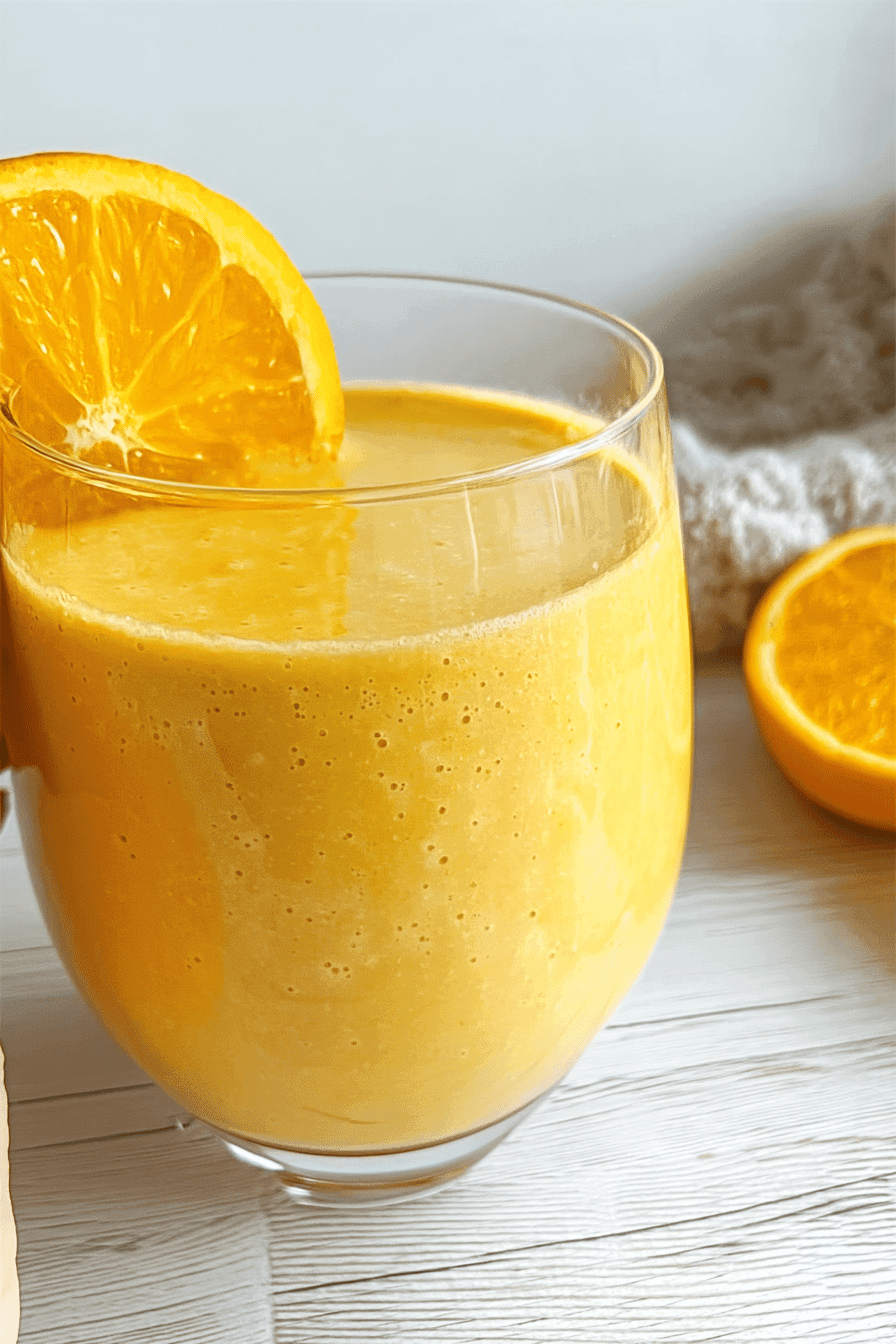 Orange Banana Smoothie