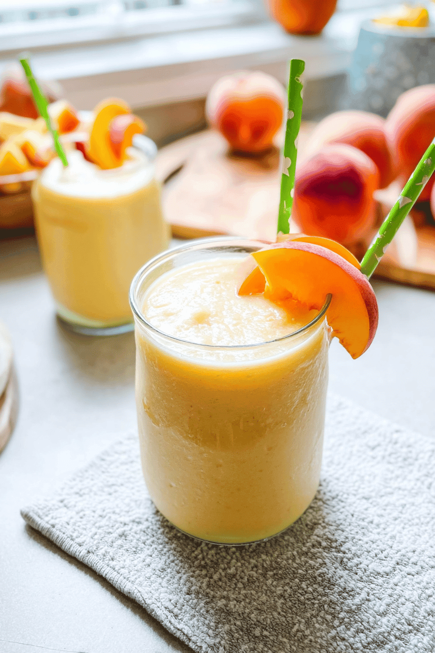 Peach Mango Smoothie