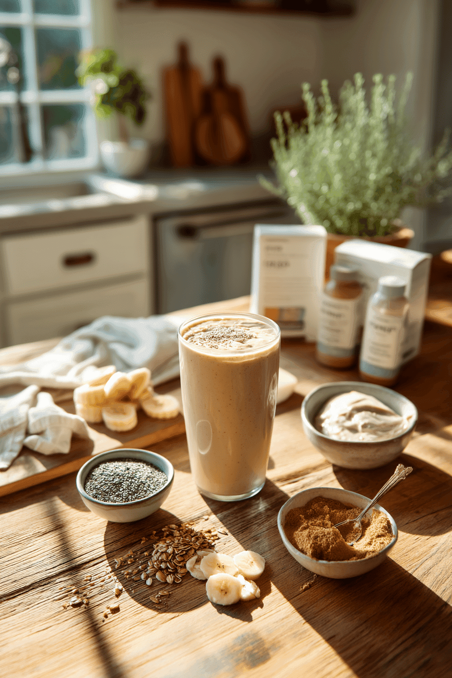 Peanut Butter Banana Smoothie