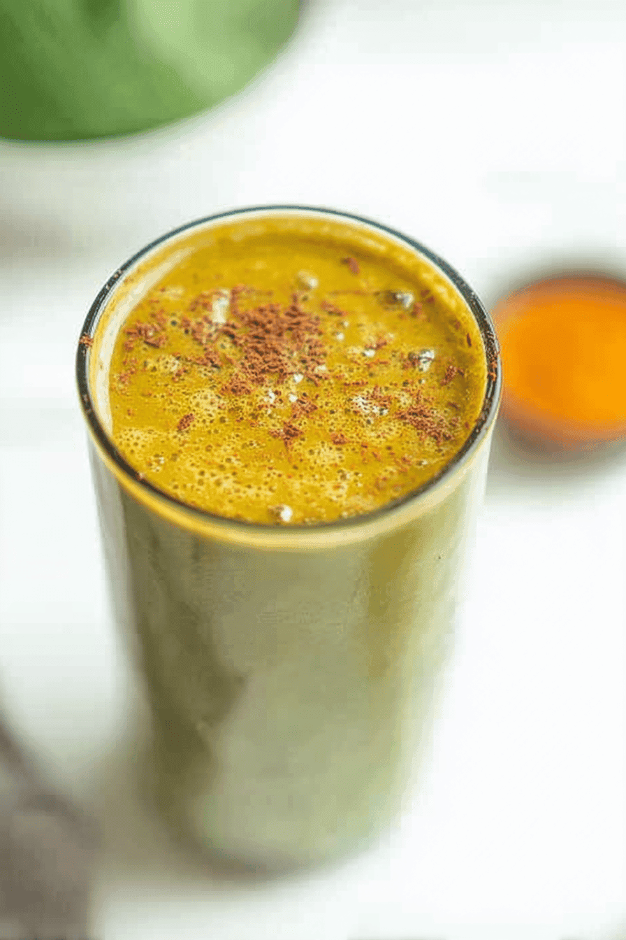 Pumpkin Spinach Smoothie