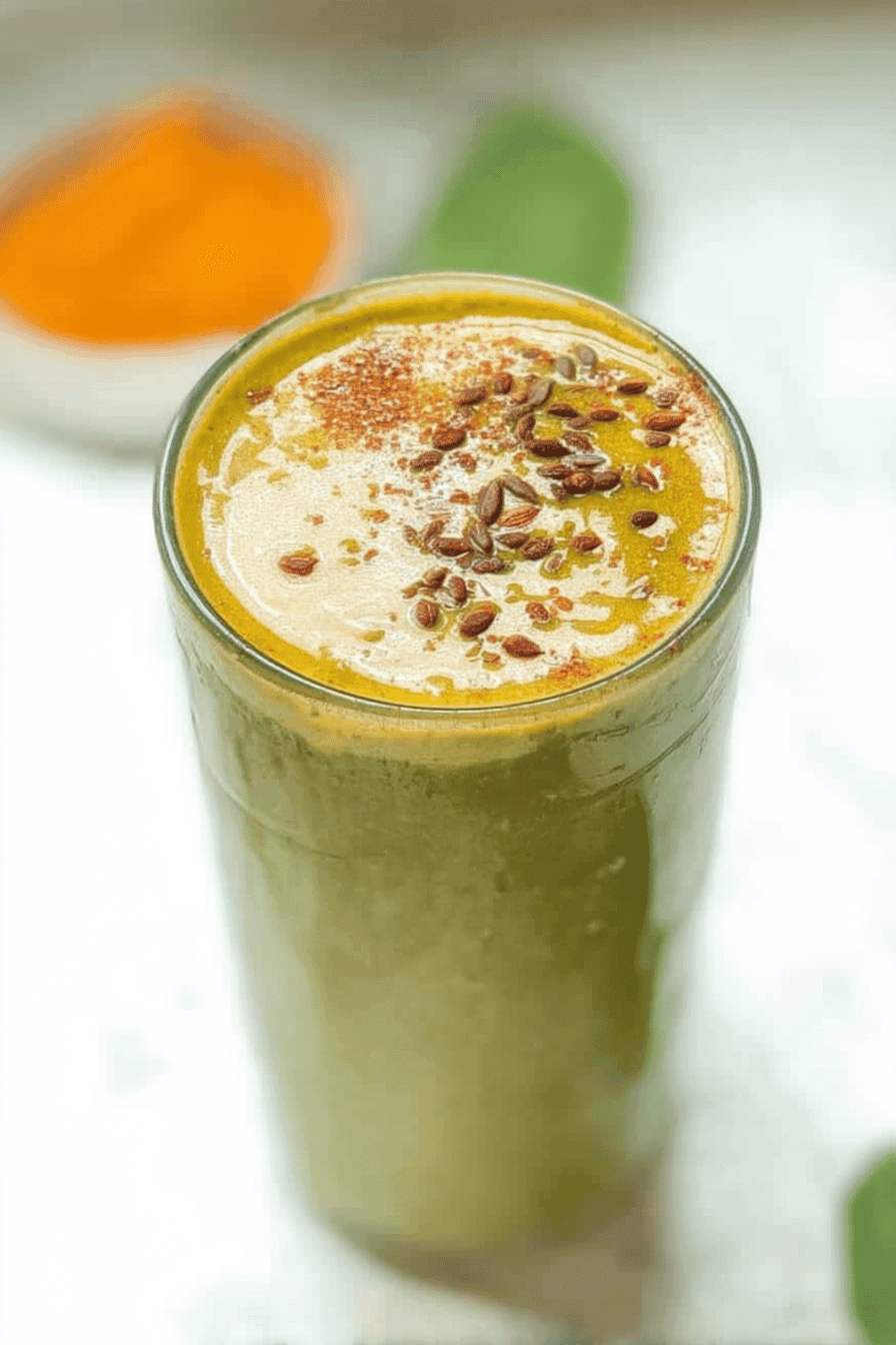 Pumpkin Spinach Smoothie