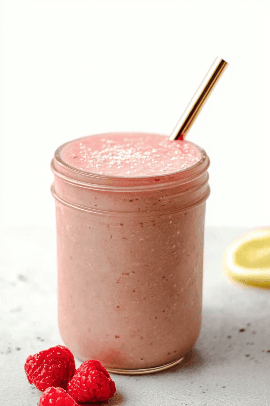 Refreshing Raspberry Smoothie