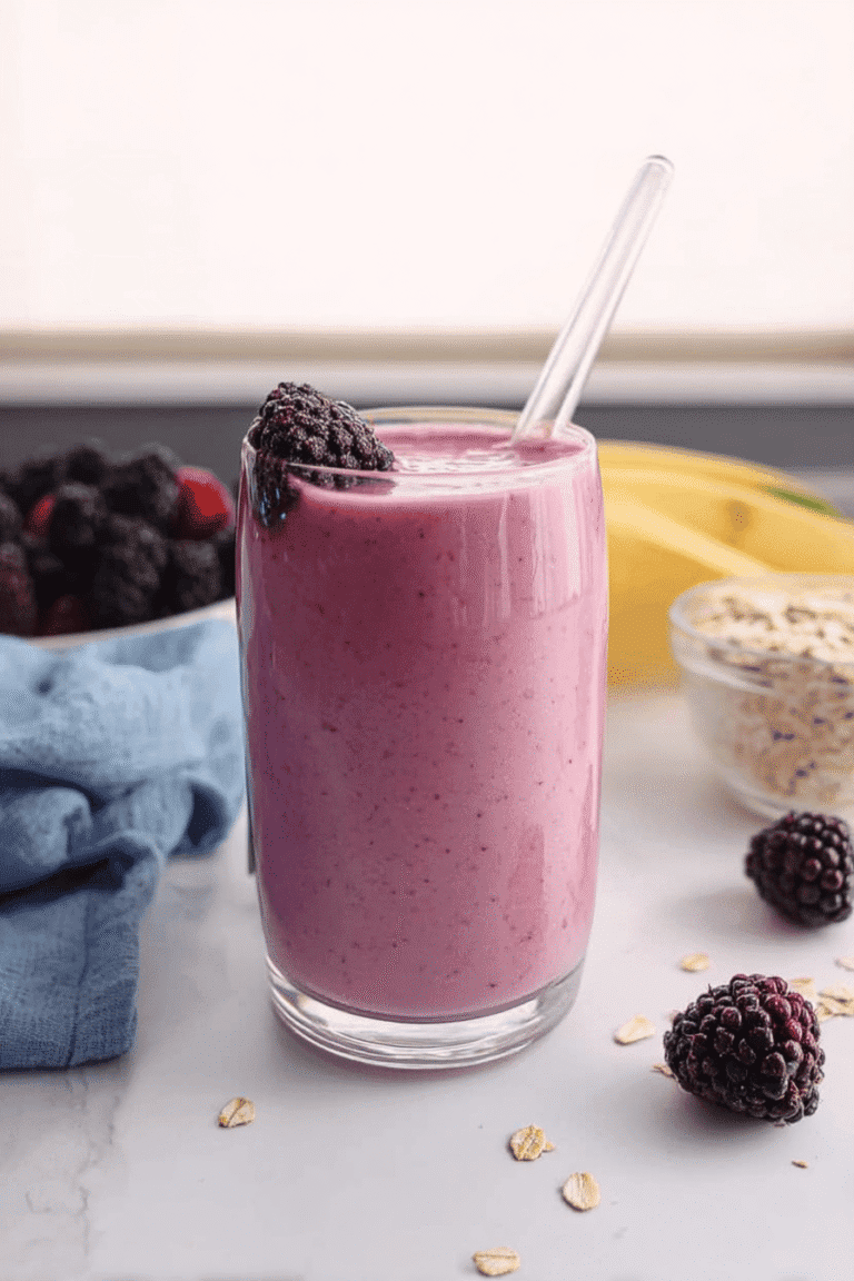Strawberry Blackberry Banana Smoothie 2.Png