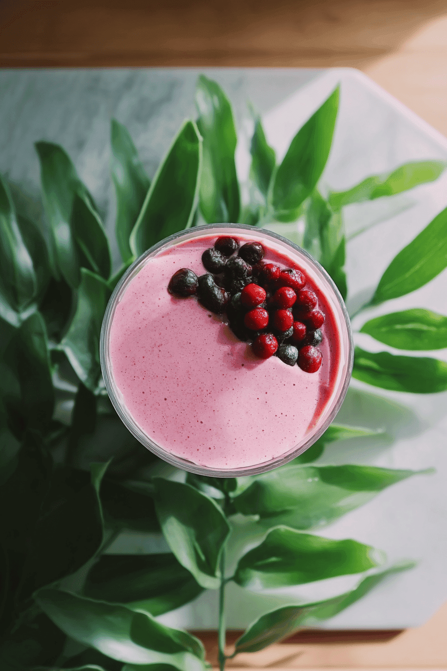 Summer Berry Protein Smoothies