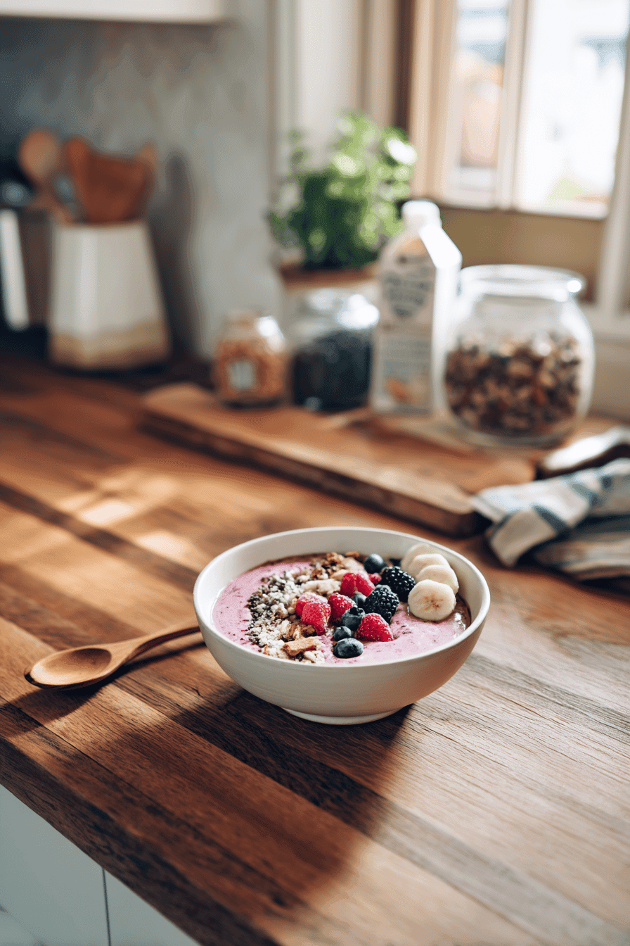 Quick And Easy Triple Berry Smoothie Bowl Recipe For A Healthy Boost 9 Triple Berry Smoothie Bowl