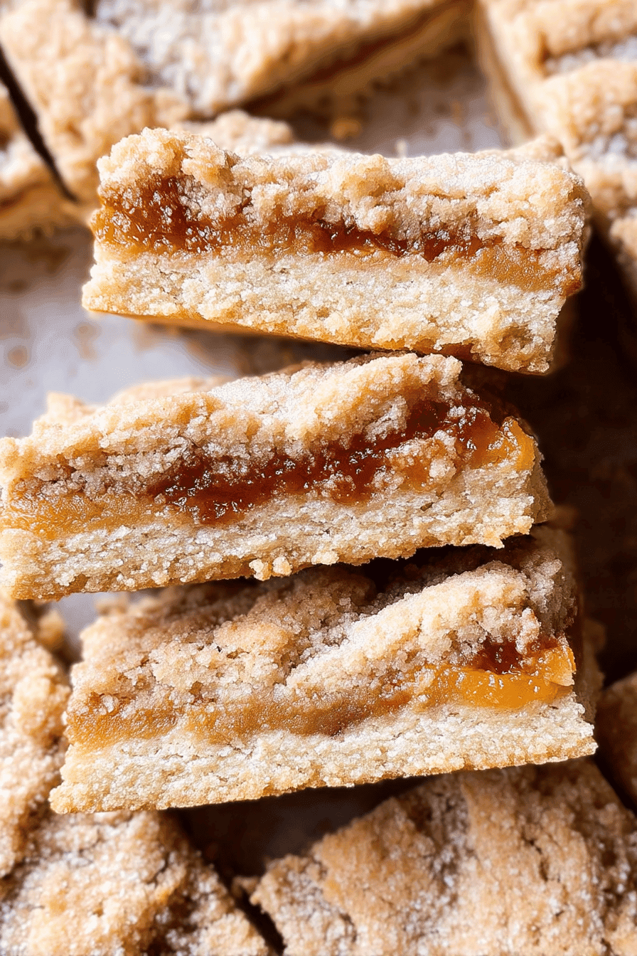 Apricot Jam Bars With Coconut Crust – A Sweet And Chewy Dessert Favorite 4 Apricot Jam Bars