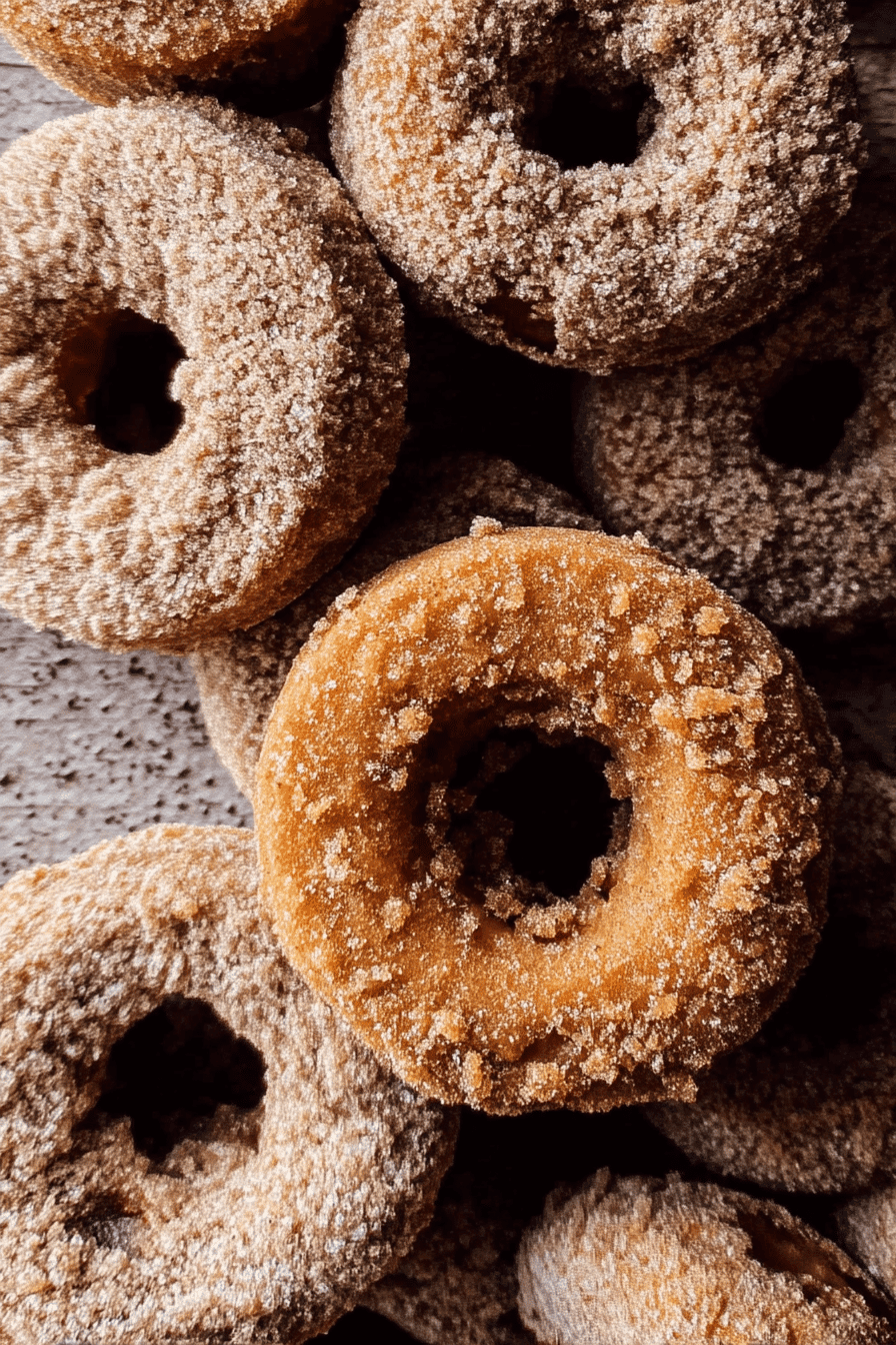 Baked Apple Donuts
