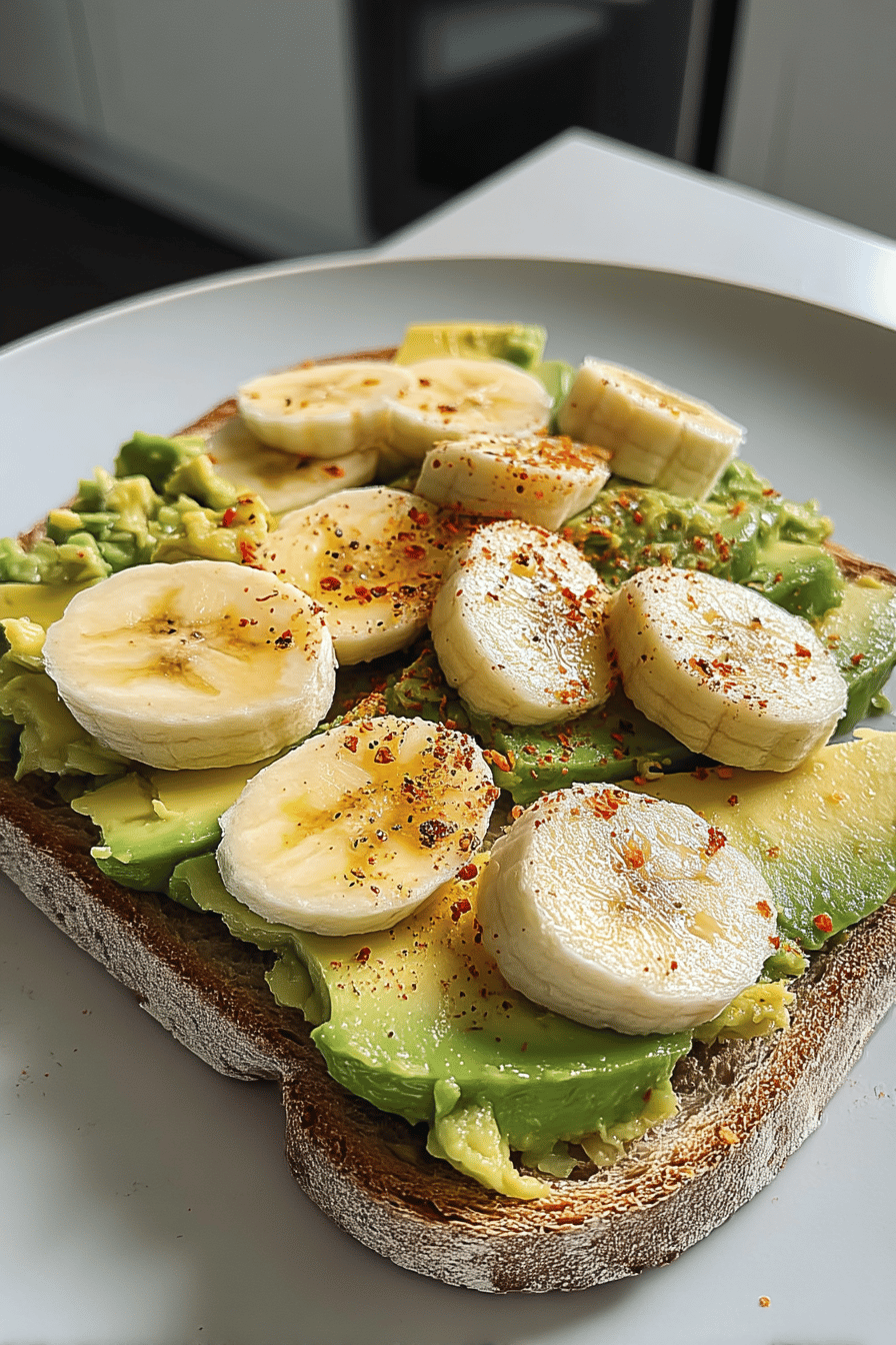 Banana Avocado Toast