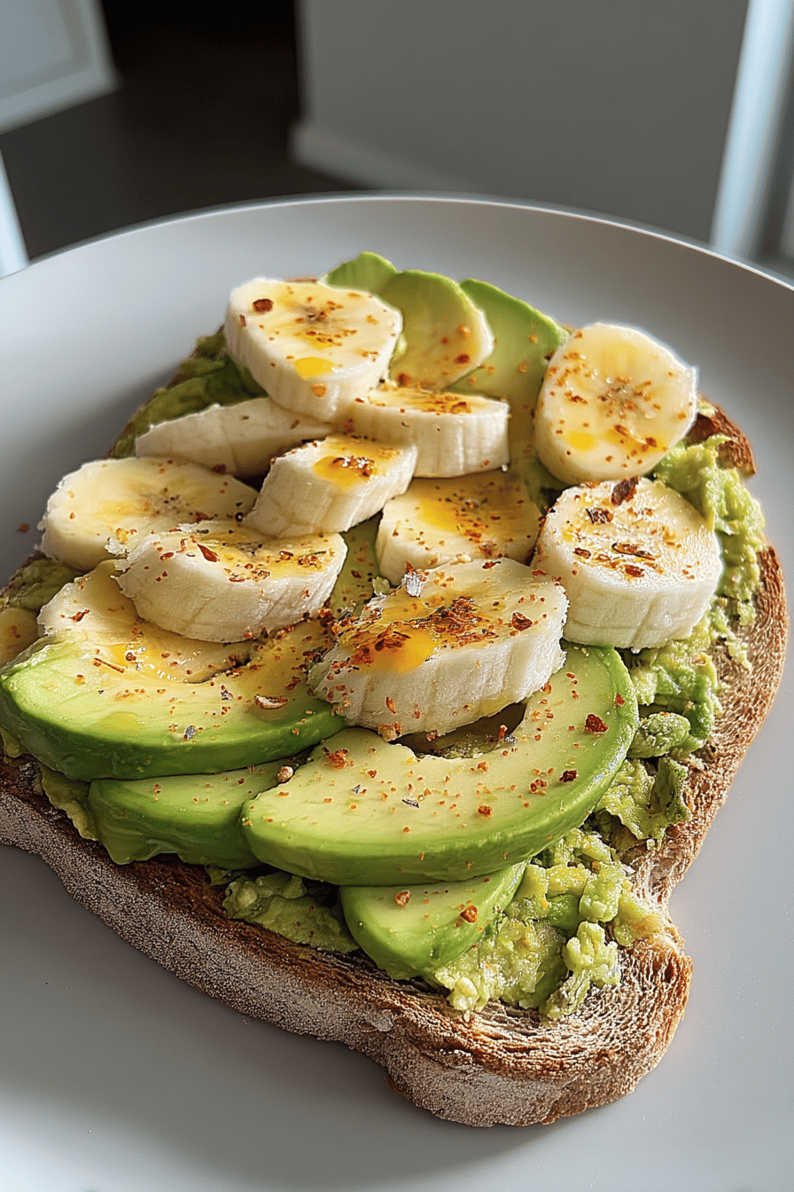 Banana Avocado Toast