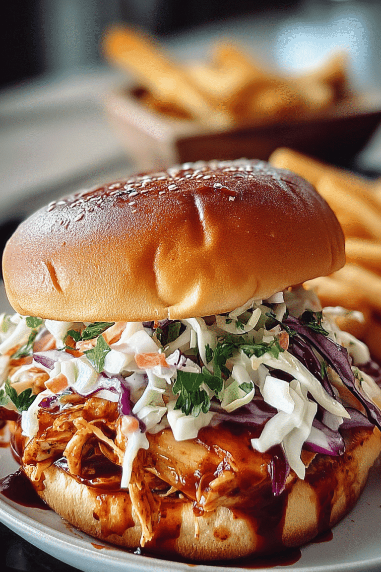 Bbq Chicken Sandwich With Coleslaw 2.Png