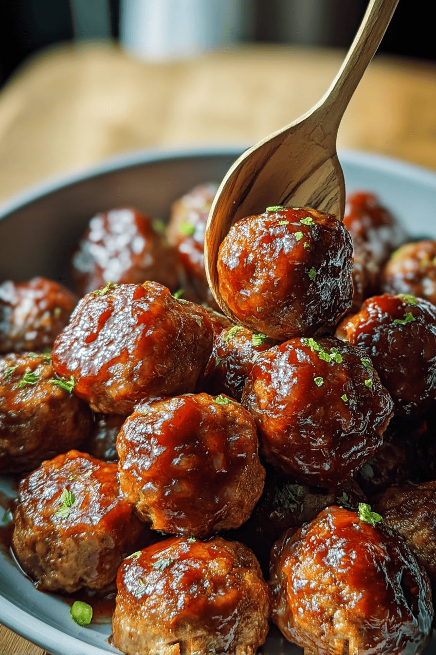 Bbq Meatballs Crockpot Recipe For Effortless Meals 7 Bbq Meatballs