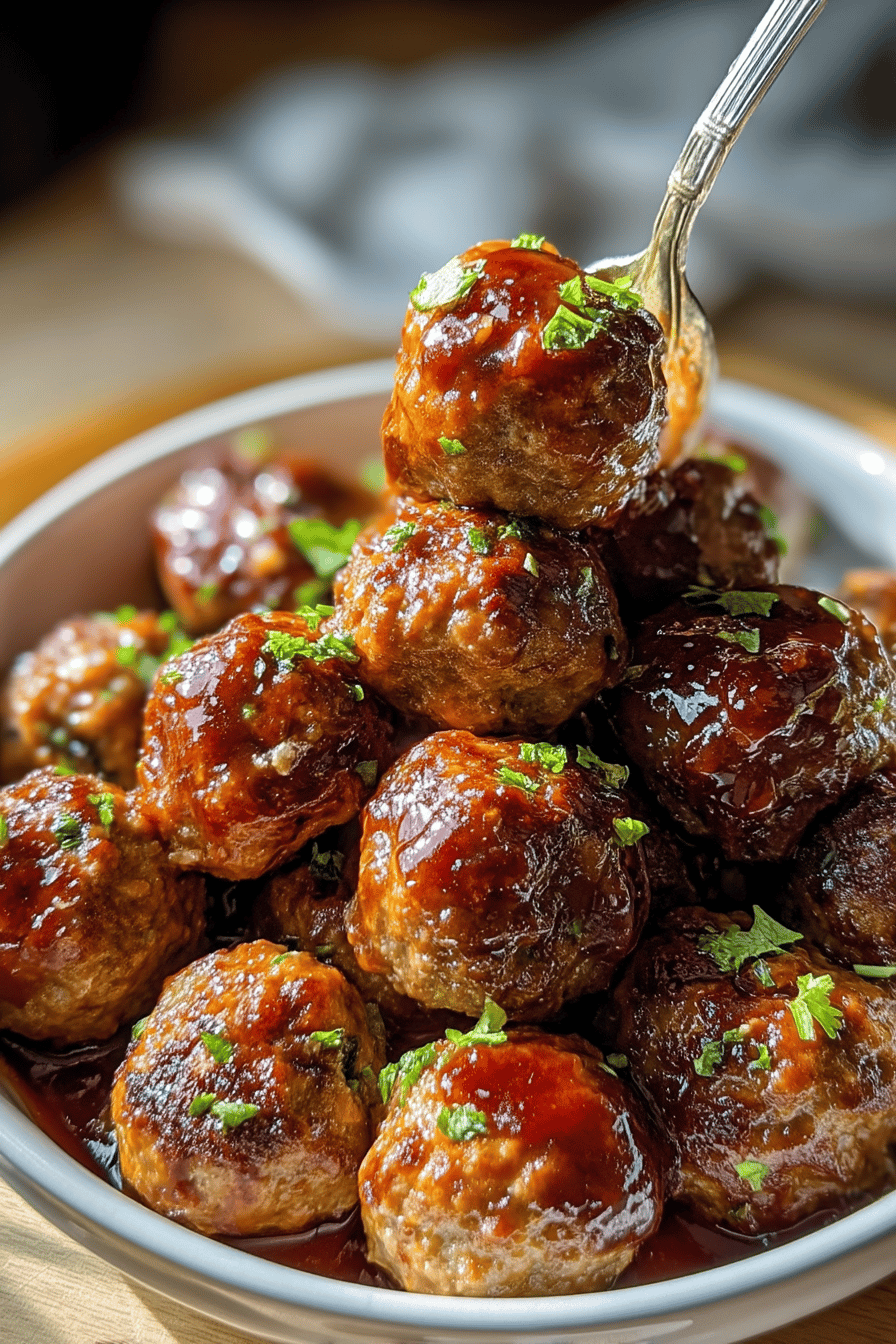 Bbq Meatballs Crockpot Recipe For Effortless Meals 6 Bbq Meatballs
