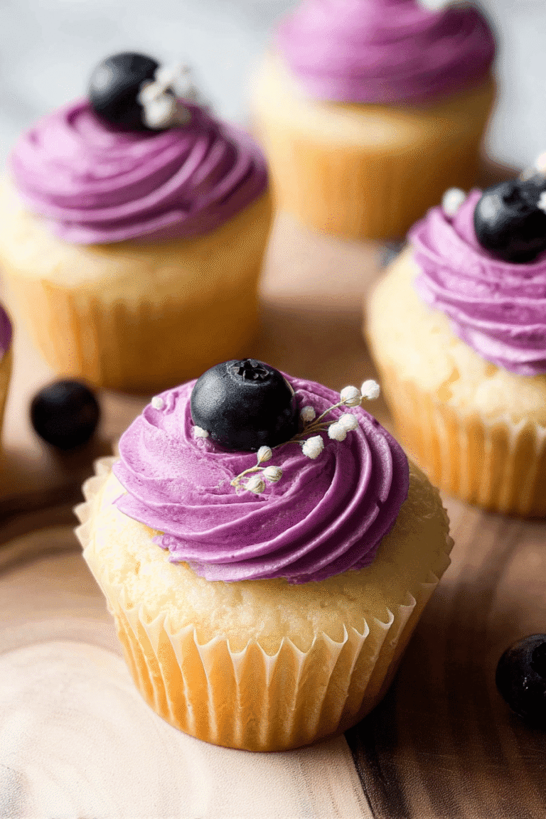 Blueberry Lemon Cupcakes With Creamy Frosting For A Bright, Fruity Treat 2 Blueberry Lemon Cupcakes 2.Png