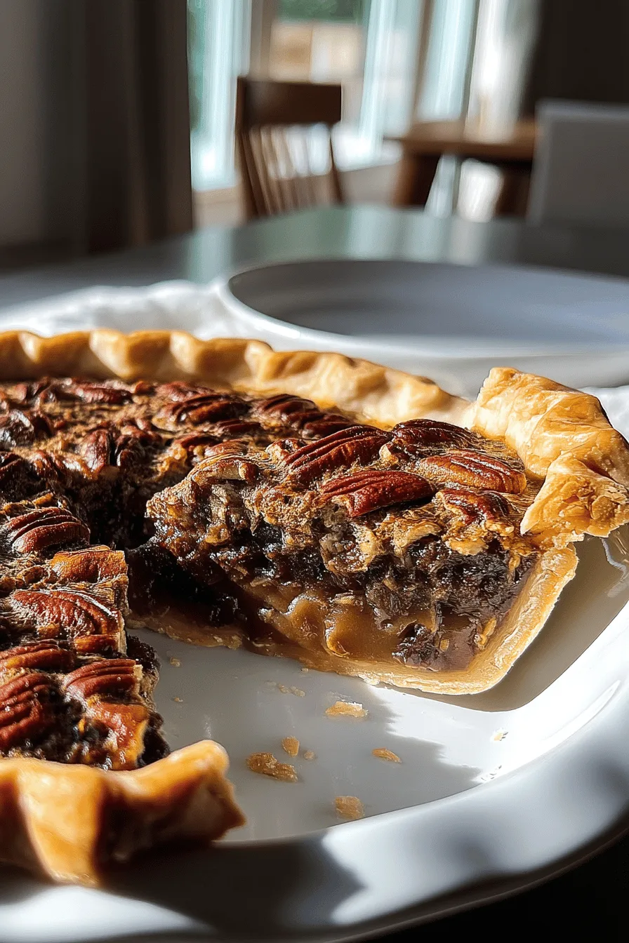 Bourbon Pecan Pie