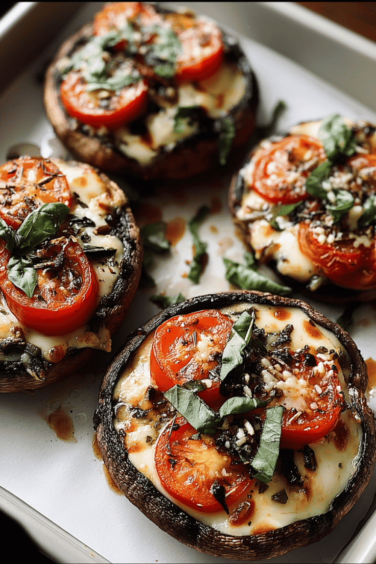 Caprese Stuffed Portobello Mushrooms 2.Png
