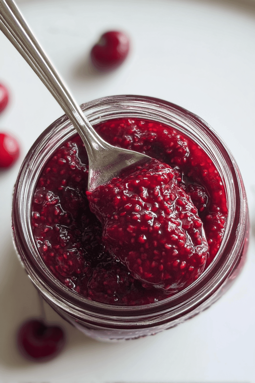 Cherry Chia Jam