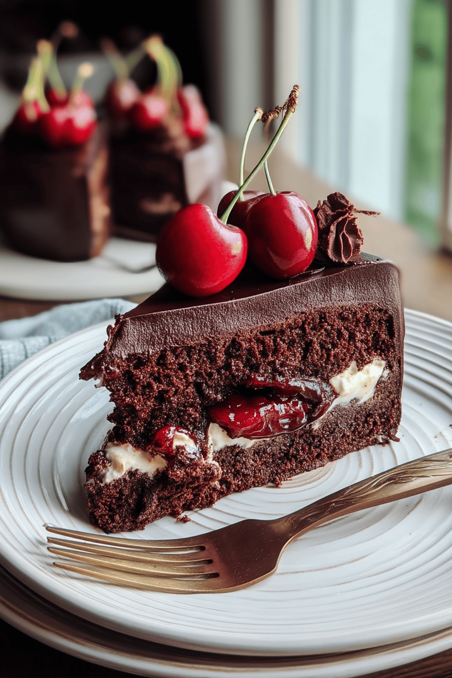 Cherry Chocolate Cake