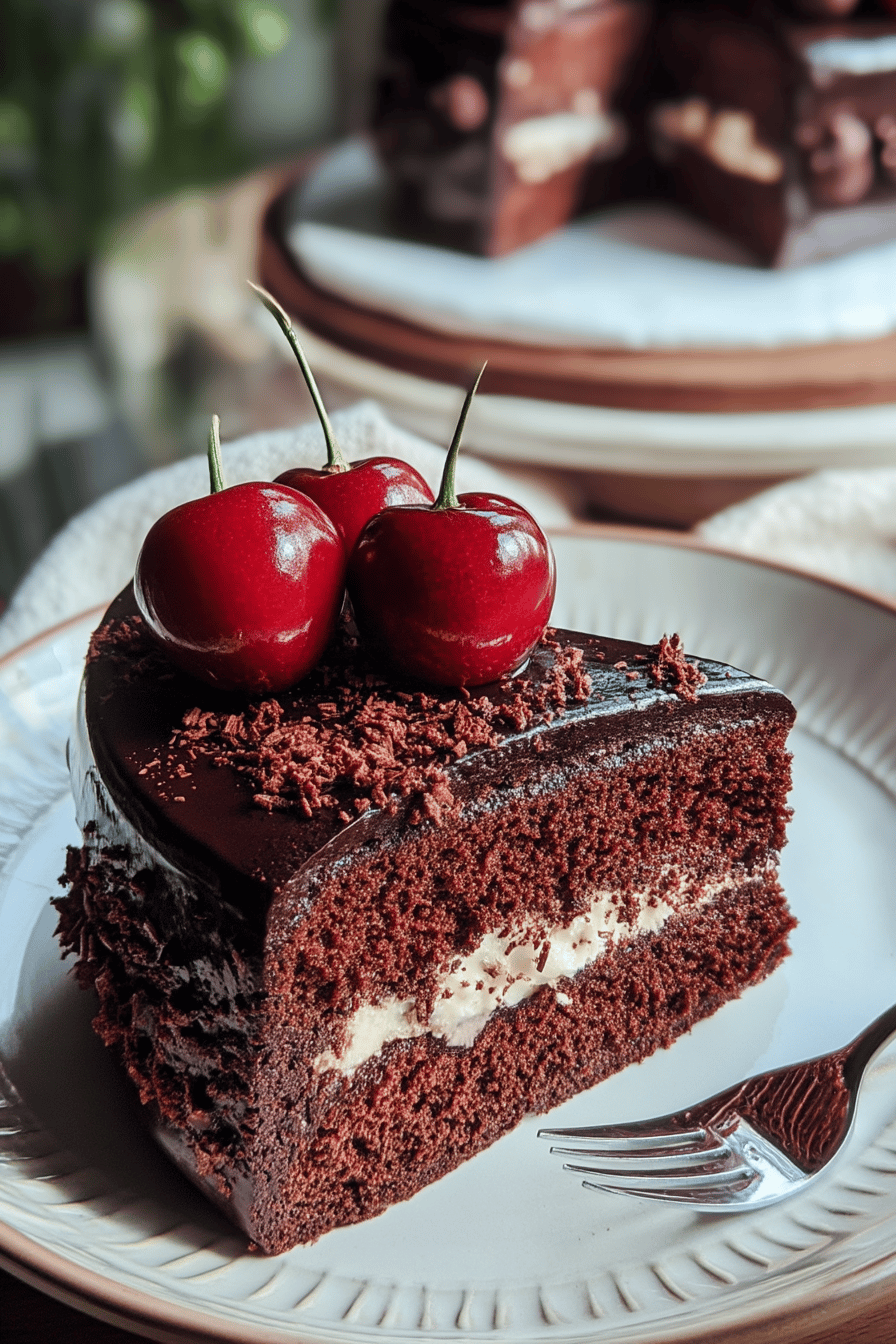 Cherry Chocolate Cake