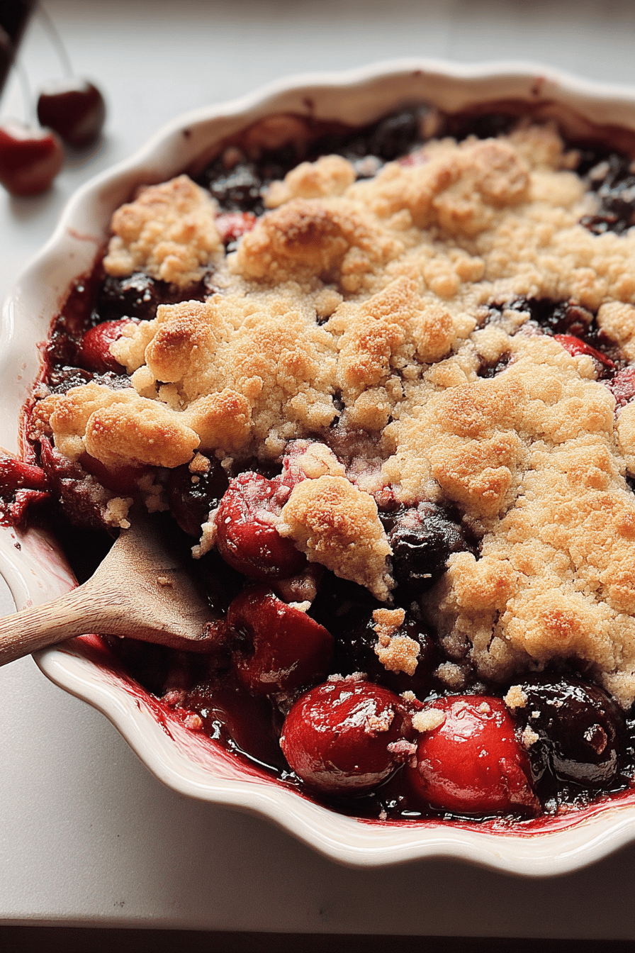 Cherry Cobbler Recipe With Fresh Or Frozen Cherries Recipe Tips 6 Cherry Cobbler