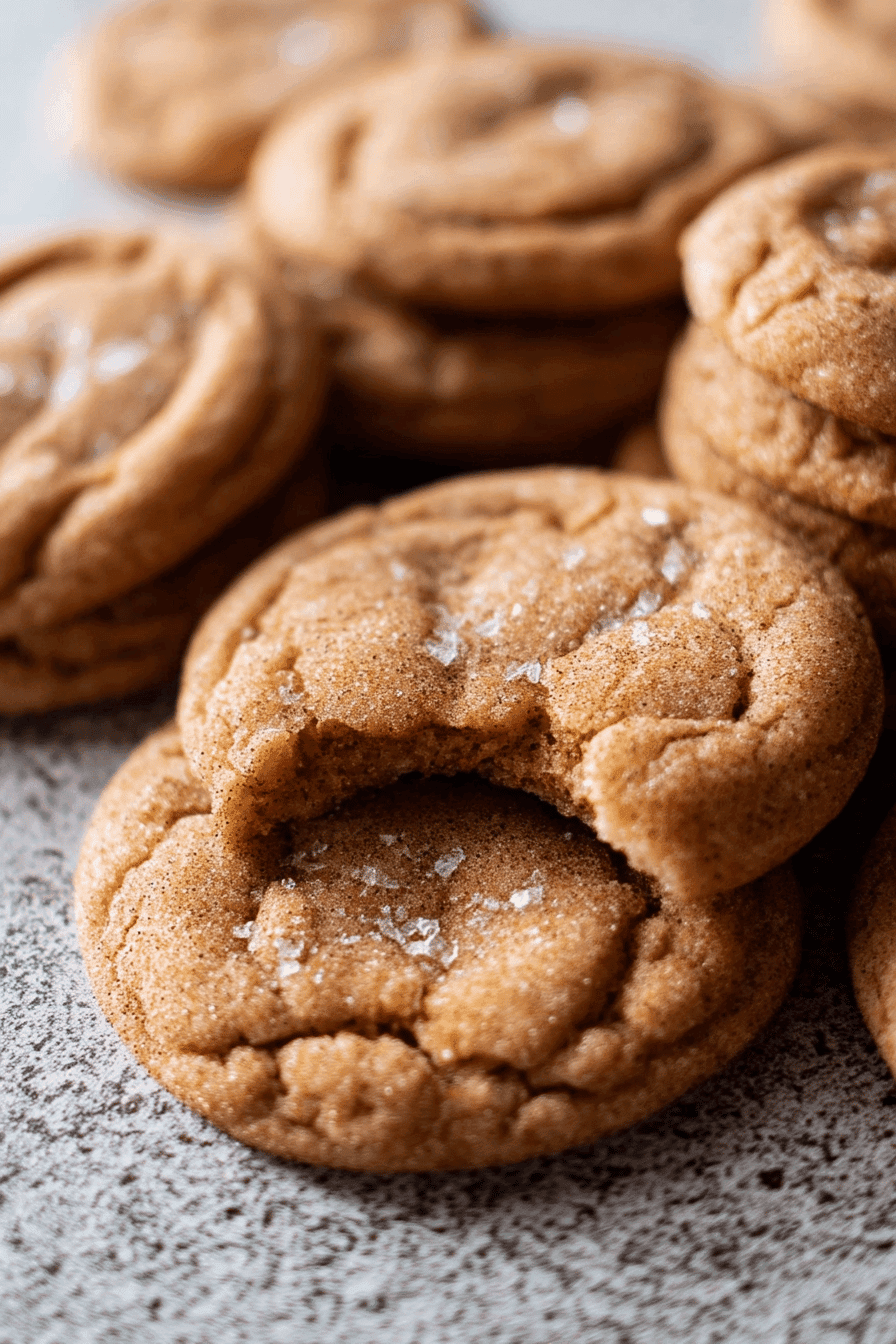 Chewy Snickerdoodle Cookies