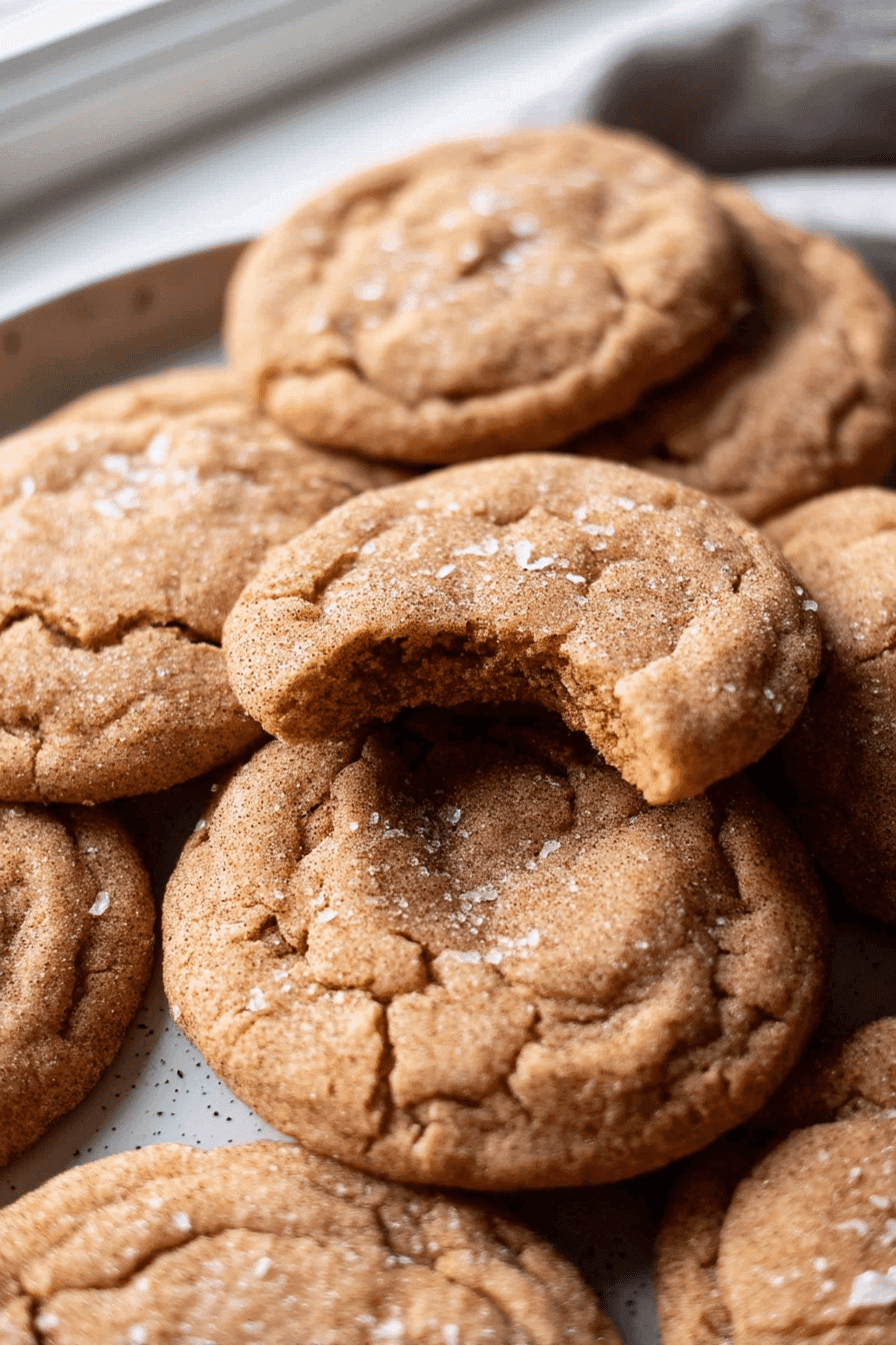 Chewy Snickerdoodle Cookies