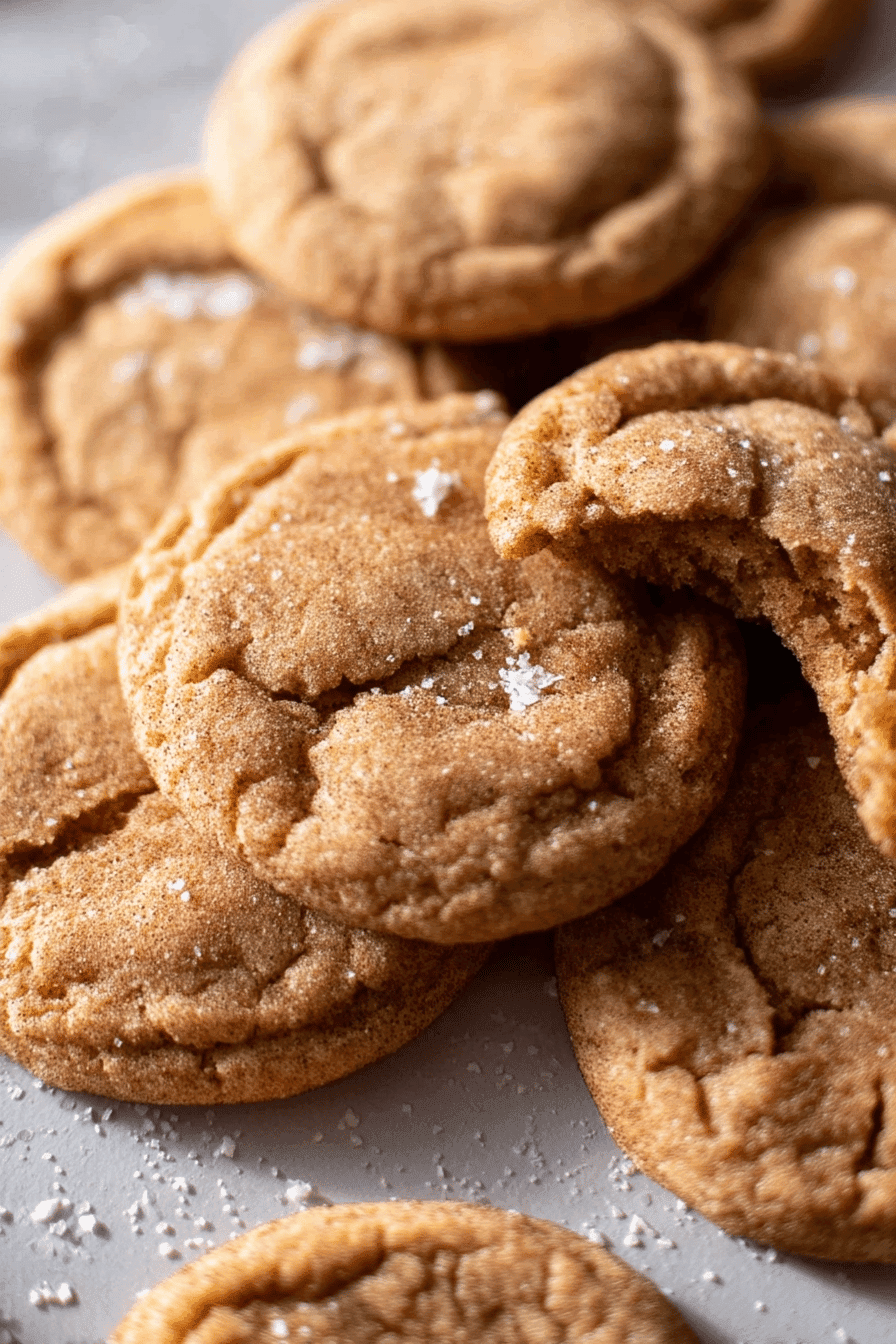 Chewy Snickerdoodle Cookies