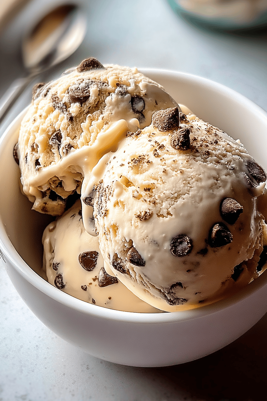 Chocolate Chip Cookie Dough Ice Cream